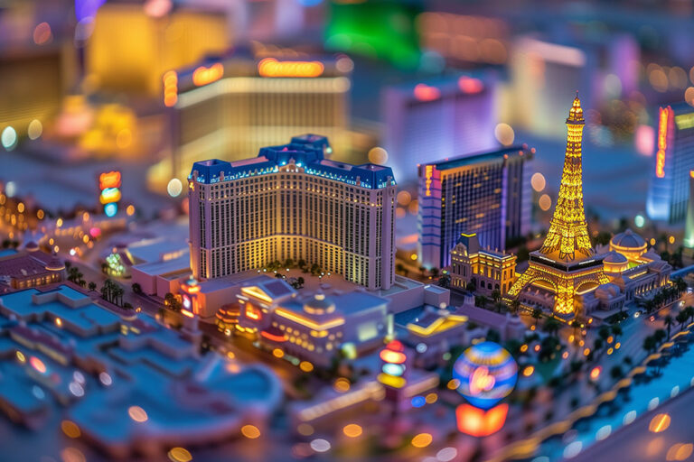 Las Vegas Strip Map Hotel Casino